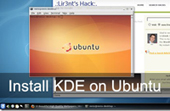 KDE on Ubuntu