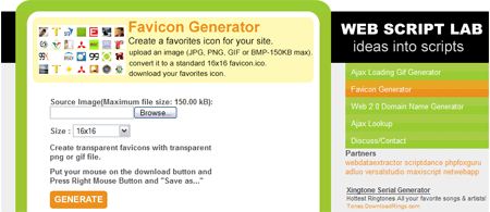 Favicon Generator