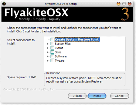 flyakite_osx_install