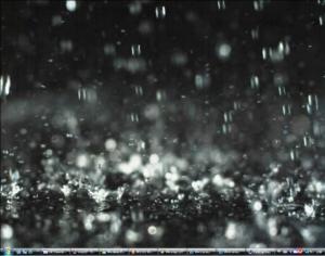 Animated Rain Background