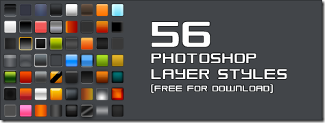 56 Photoshop layer styles web 2.0 - Undercover Blog