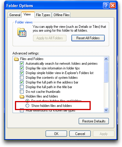 Windows Folder Options Toms Hardware Forum