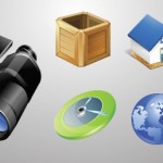 Bright free icon set for private and commercial use