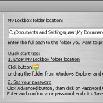 Keep your private files into password protected
