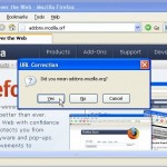 Never Wrong URL in Firefox