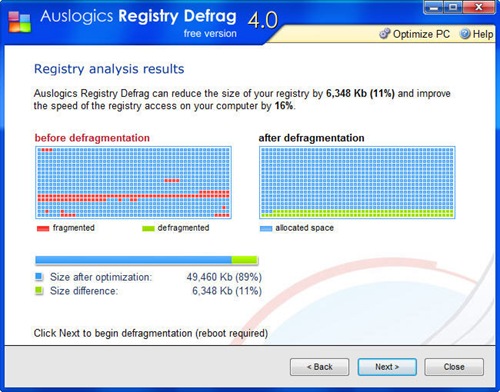 Auslogics Registry Defrag-hard-disk-recover-data-software