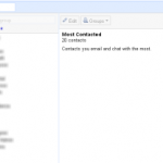 Gmail Contacts new style