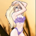 Hot babe for CPU