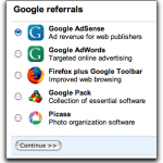 No more Adsense referrals