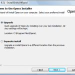 Upgrade your Opera