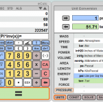 Scientific Calculator and Unit Conversion