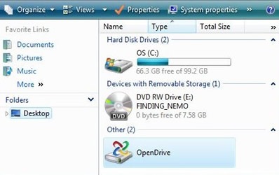 OpenDrive Online Disk