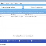 Back-up your applications