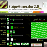 Stripe Generator for Web 2.0 Designers