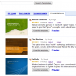 Google Docs now Support Templates