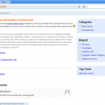 Chrome Theme for WordPress and Blogger