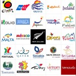 Very nice Logos for countries tourism