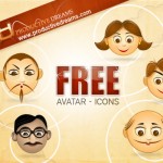 Download Free PSD Avatar Icon Set