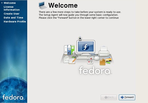 fedora-10-firstboot