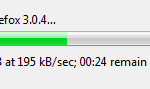 Downloading Firefox 3.0.4