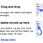 Drag and Drop Labels for Gmail