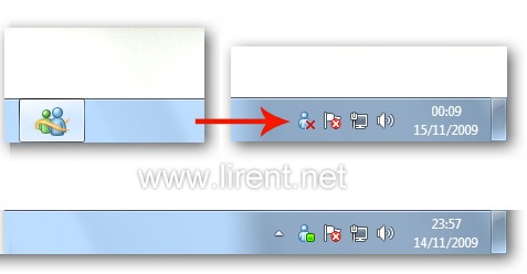 Windows - Live  Messenger - System Tray