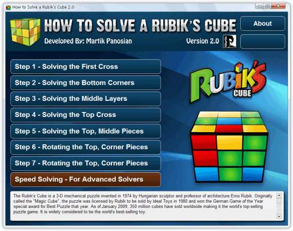 Rubiks Cube Solver Main