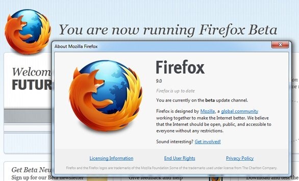 Firefox 9-Beta3 - Mozilla