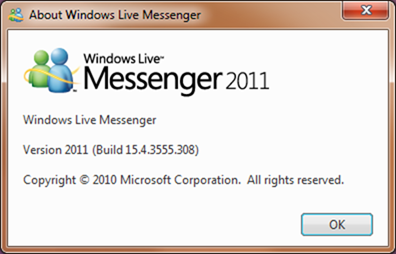 Windows Live Messenger 2011